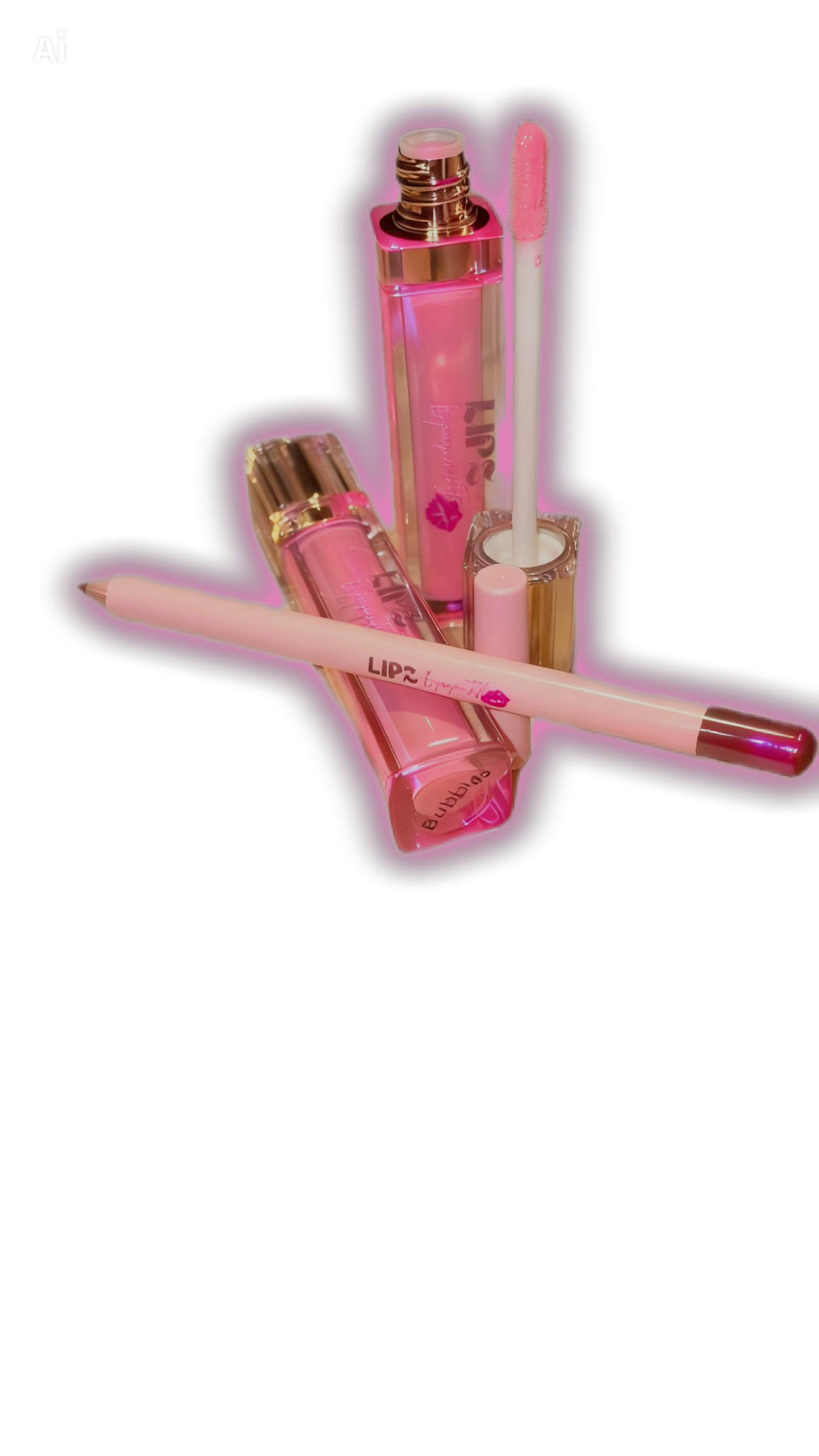 Lip Gloss Kit Bubbles